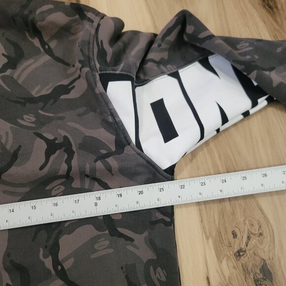 Aape by Bathing Ape Button Snap Varsity Jacket Multi Camo Size XL - Picture 12 of 12